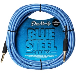 ディーンマークレー Dean Markley DMBSIN20S Blue Steel Instrument Cables 6m SS 楽器用ケーブル