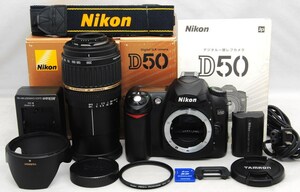 ●美品●初心者入門スタートセット● Nikon ニコン D50 レンズキット ●届いたらすぐに撮影OK●女性ならではの丁寧な対応で安心●D70