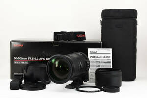 ★☆ 極上品！ SIGMA シグマ APO 50-500mm F4.5-6.3 DG OS HSM ソニーAマウント【付属品充実】★☆