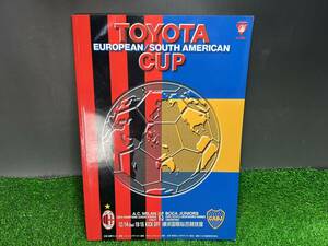 TOYOTACUP トヨタカップ プログラム / 第24回 ACミランvsボカ・ジュニアーズ /2003.12.14 横浜国際総合競技場