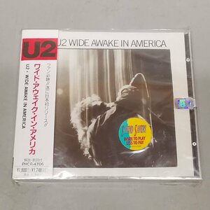 未開封 CD 帯付 U2 / ワイド・アウェイク・イン・アメリカ WIDE AWAKE IN AMERICA Z5631