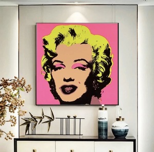 特大 アート ポスター プリント 壁絵 アンディ ウォーホル Andy Warhol 50cm × 50cm マリリン モンロー