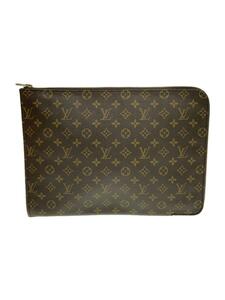 LOUIS VUITTON◆ポッシュ・ドキュマン_モノグラム・キャンバス_BRW/PVC/BRW/M53456