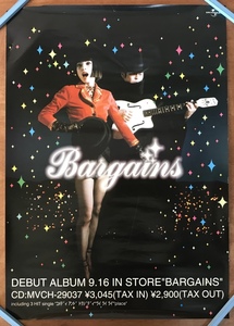 ■送料無料■ BARGAINS バーゲンズ 歌手 音楽ユニット アルバム BARGAINS ポスター 印刷物 レトロ アンティーク /くKAら/KK-132