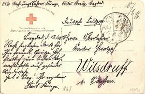 軍事郵便　第１次大戦　ドイツ軍　オスマントルコ　イラク　1917　A.O.K.6軍事顧問団野戦局　メソポタミア