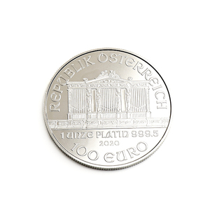 美品 プラチナウィーンコイン ハーモニー 1オンス 999.5 オーストリア造幣局