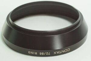 plnyeA011[並品 送料無料]CONTAX 72／86 RING コンタックス 135／2 180／2.8用 72／86 リング コンタックス フード