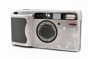 シャッターフラッシュ可＊リコー RICOH R1s グレー 35mmレンズシャッター コンパクトフィルムカメラ