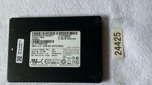 SSD120GB SATA 2.5 インチ SAMSUNG MZ-7TY1280 SSD120GB 7MM 中古 使用時間10273時間