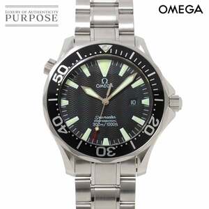 オメガ OMEGA シーマスター プロフェッショナル 300 2264 50 メンズ 腕時計 デイト ブラック クォーツ ウォッチ Seamaster 90234764