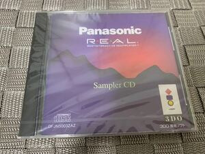 Panasonic 3DO REAL体験版ソフト SAMPLER CD 未開封 非売品 送料込み DEMO DISC リアル not for sale 松下電器産業 ゲーム機 新品 SAMPLE