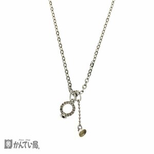 SWAROVSKI スワロフスキー ネックレス ペンダント レディース アクセサリー チェーン：約全長46ｃｍ クリックポスト発送 ※ダメージ有り