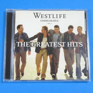 CD　ウエストライフ　WESTLIFE / UNBREAKABLE　THE GREATEST HITS Vol 1　2002年　EU盤　ベスト盤　ポップ　