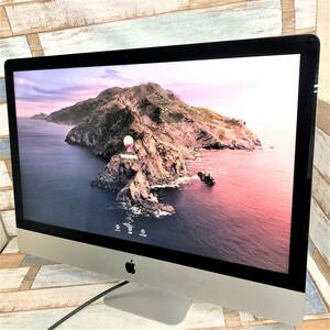 Apple iMac 27-inch Late2013 A1419/Catalina/Intel Corei5 クアッドコア3.4GHz/メモリ8GB