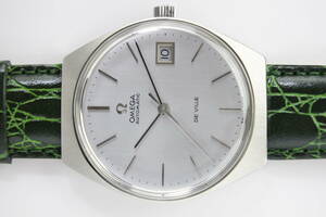 ☆☆☆１９７０年代頃　オメガ デヴィル　「フランス語で街」　Cal.1002　自動巻紳士腕時計　稀少モデル