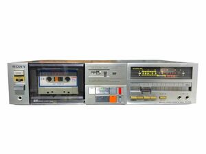 SONY ソニー TC-FX5 TAPERECORDER テープレコーダー カセットデッキ ステレオカセットデッキ オーディオ機器 昭和レトロ 通電確認 現状品
