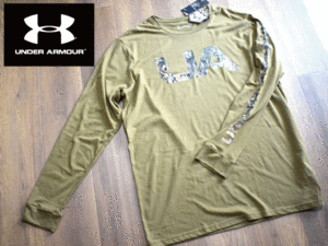 1円スタート!【新品】(メンズ2XL) ビッグサイズ UNDER ARMOUR アンダーアーマー アウトドア REAL TREE ロングTシャツ 長袖 USモデル K183