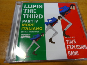 大野雄二 2枚組 ルパン三世 PART IV オリジナル・サウンドトラック MORE ITALIANO!! lupintic five six CD PART4