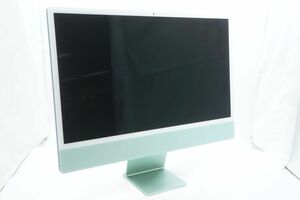 ★全額返金保証！最速発送！【iMac 24インチ 2023 Four ports M3 /16GB /256GB グリーン 美品 動作確認済】★（202403-17829-PCkaitori）