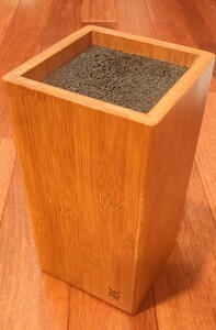 WMF ナイフブロック　Deluxe Bamboo Knife Storage Block