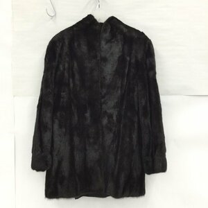 BLACK GLAMA ブラックグラマ 毛皮コート 黒 Fサイズ SM34060【CDAO5011】