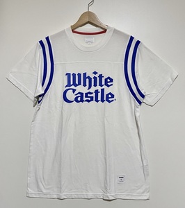 15SS☆SUPREME × White Castle Football Top シュプリーム フットボール 半袖Tシャツ L 白 ホワイト 