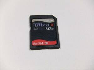 SDカード 1GB フォーマット済み 1枚 動作品 Sandisk