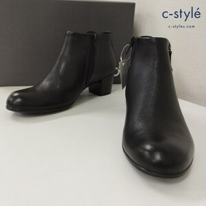 E597 [未使用品] ECCO エコー ブーツ EU36 ブラック SHAPE 273163 レディース | G★