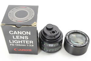 【ecoま】キャノン CANON LIGHTER FD 135mm F2.8 ライター 未使用品