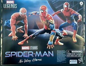 【未開封品】マーベル レジェンド スパイダーマン ノー・ウェイ・ホール　3パック トイサピ限定 MARVEL LEGEND SPIDER-MAN No Way Home