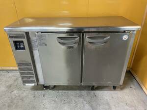 整備済 フクシマガリレイ テーブル型冷蔵庫 冷蔵コールドテーブル TMU-40RM2-F 2017年製 W1200 中古 厨房機器 岐阜発