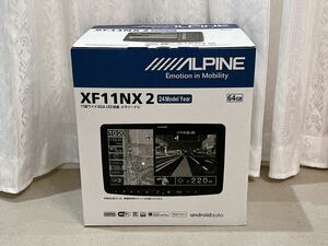 ② 新品未使用品 2024モデル ALPINE アルパイン XF11NX2 11インチフローティングナビ 地デジ DVD CD SD Apple CarPlay AndroidAuto