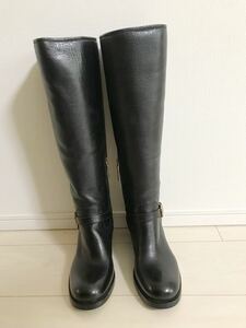 PRADA ロングブーツ 35.5 プラダ NERO