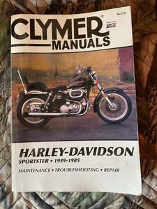 CLYMER Harley-Davidson SPORTSTERS 1959-1985 クライマー ハーレーダビッドソン スポーツスター サービスマニュアル 整備書 メンテナンス
