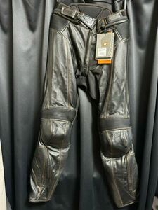 【新品・未使用】HYOD ST-X D3O LETHER PANTS(BOOTS-OUT) ORANGE STITCH レザーパンツ M ブーツアウト ヒョウドウ プロテクター バイク