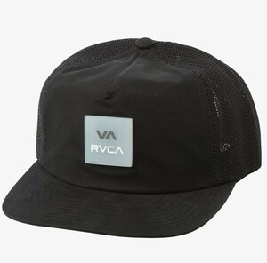 RVCA VA All The Way Delux Trucker Hat Cap Black キャップ