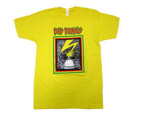 新品☆即決 BAD BRAINS バッドブレインズ Capitol Tシャツ 黄色 SIZE:S.サブライム long beach dub ロングビーチダブオールスターズ fugazi