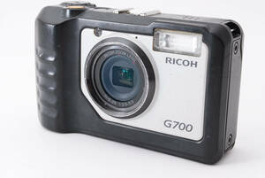 動作品 リコー RICOH G700 防水 防塵 耐衝撃 ♯A3331