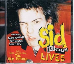 中古 SID VICIOUS & FRIENDS / SEX PISTOLS 【LIVES】 CD