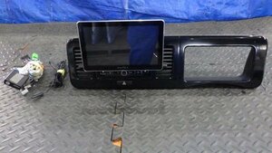 【宮城 塩釜発】中古 カーオーディオ ＭＲワゴン DBA-MF33S 社外品 PIXYDA PMA100FZ 10インチ パネル付