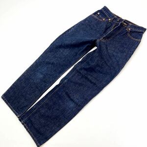 リーバイス ☆ LEVIS W519 レディース 濃紺 デニムパンツ ストレート ジーンズ W29 定番 綺麗め アメカジ女子 ストリート 古着MIX■Ja5662