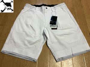 OAKLEY(オークリー) 春夏 SKULL COMMON SHORTS 1.0 吸汗速乾、4WAYストレッチ、UPF50+ ハーフパンツ FOA403528(WHITE)９１－９６