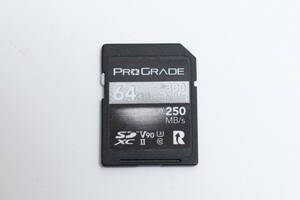 #51 ProGrade Digital プログレード SD SDカード 64GB 300MB/s UHS-II SDXC V60 U3 class10 COBALT コバルト