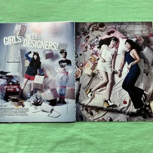 W) f(x) クリスタル ソルリ ビクトリア アンバー ルナ 10ｐ/ 少女時代 ユリ 8ｐ★ 韓国雑誌 2011年 切り抜き 18ページ