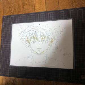 【送料込み】HUNTER×HUNTER キルア 複製原画 ジャンプフェスタ JF ハンターハンター