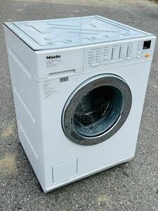 MIELE ミーレ ドラム式洗濯機 ホワイト 200v W3830 【動作確認済み】画像要確認