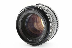 【実用品】Pentax ペンタックス SMC TAKUMAR 1:1.4 50mm MFレンズ #861