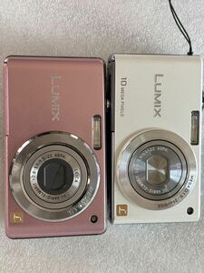 パナソニック LUMIX Panasonic デジタルカメラ 2点まとめて動作未確認