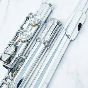 417) 即決価格 管体銀製 アルタス フルート A1007E シルバー925 ALTUS FLUTE STERLING SILVER TUBE