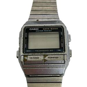 【中古品】 CASIO DATA BANK データバンク DB-520 クォーツ 腕時計 動作未確認 本体のみ N60272RD